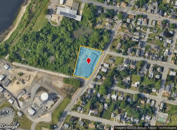  1205 Bay St, Fall River, MA Parcel Map