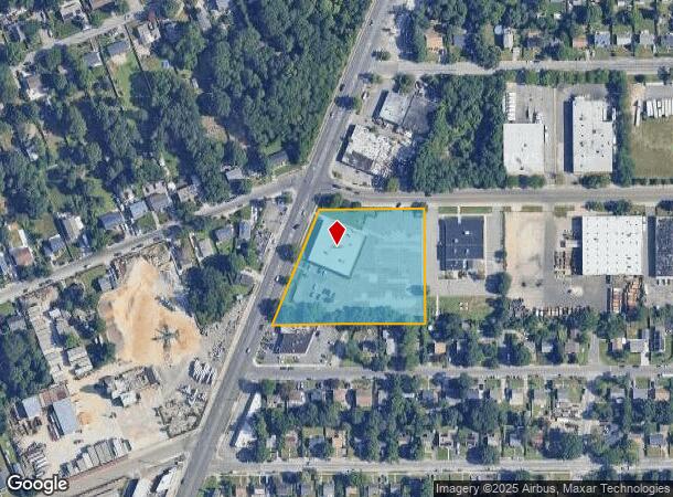  1345 Straight Path, Wyandanch, NY Parcel Map