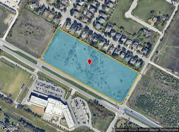 1018 Immanuel Rd, Pflugerville, TX Parcel Map