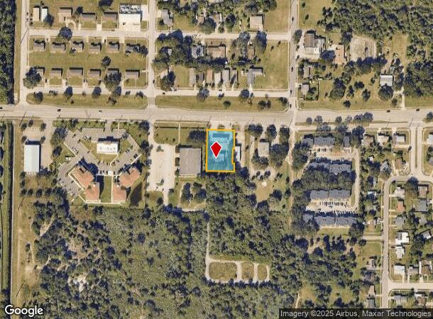  653 E University Blvd, Melbourne, FL Parcel Map