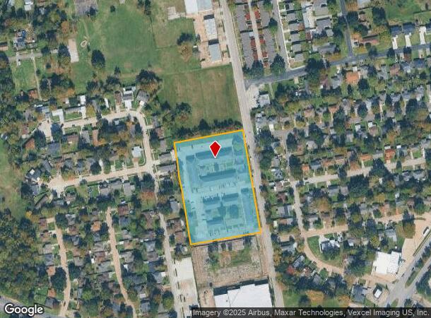 1311 Beaumont Rd, Baytown, TX Parcel Map