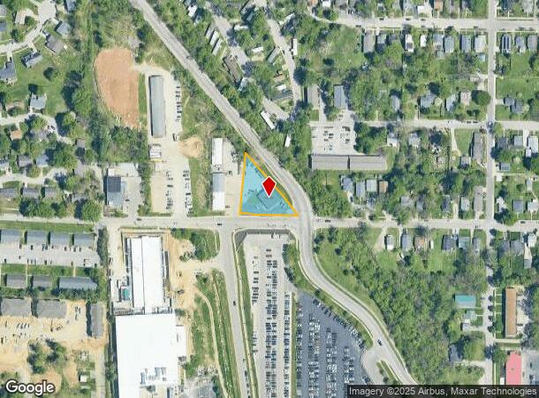  900 W Allen St, Bloomington, IN Parcel Map