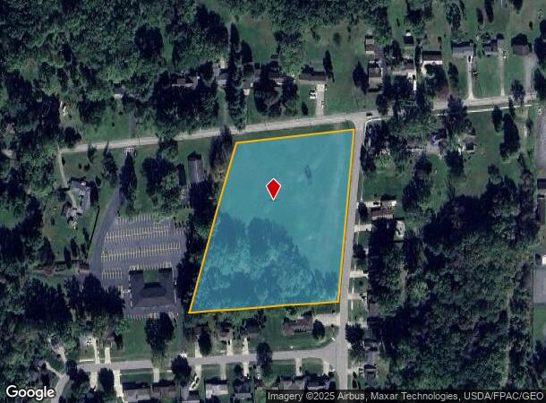  4121 Tod Ave Nw, Warren, OH Parcel Map