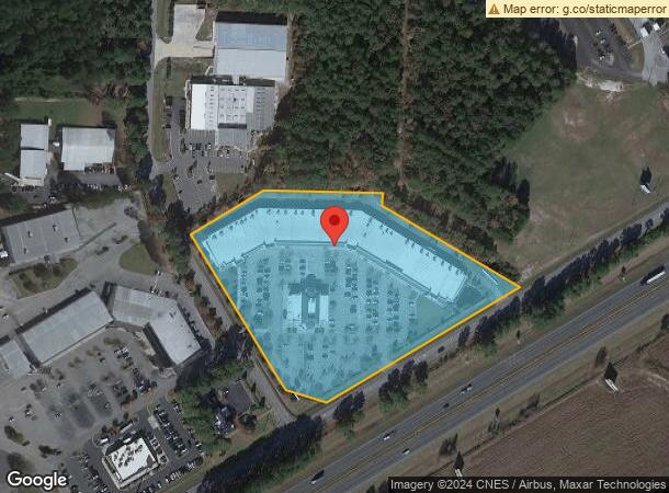  1239 Outlet Center Dr, Smithfield, NC Parcel Map