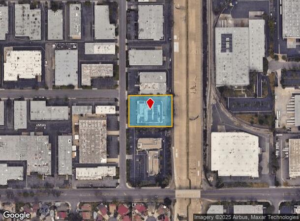17210 Edwards Rd, Cerritos, CA Parcel Map