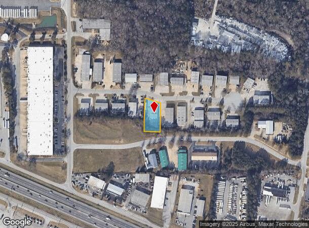  1308 Olympic Ct Sw, Conyers, GA Parcel Map