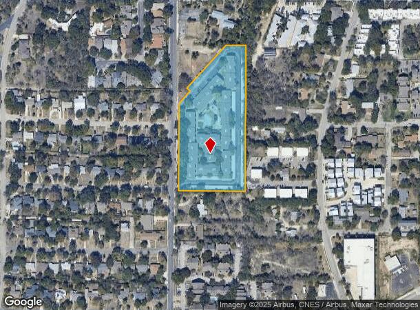6900 N Vandiver Rd, San Antonio, TX Parcel Map