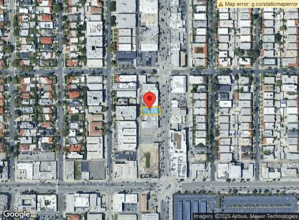  345 N Fairfax Ave, Los Angeles, CA Parcel Map