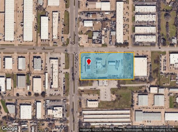  714 N Beltline Rd, Irving, TX Parcel Map
