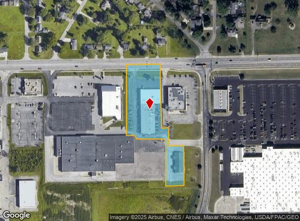  2300 Harding Hwy, Lima, OH Parcel Map