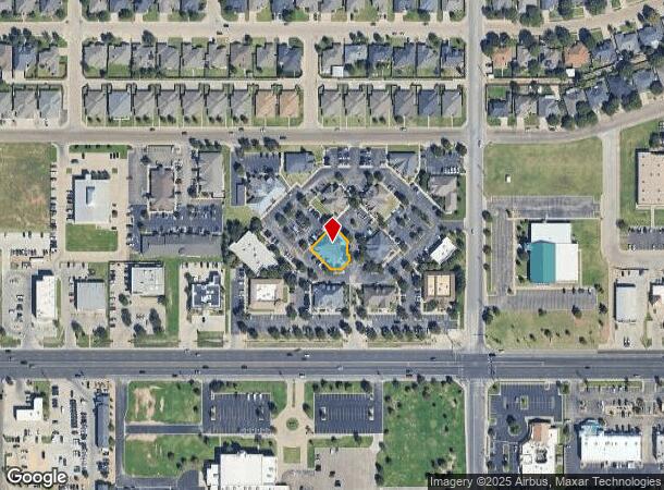 6102 82Nd St, Lubbock, TX Parcel Map