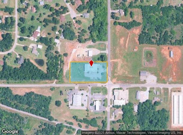 2895 S Choctaw Rd, Choctaw, OK Parcel Map