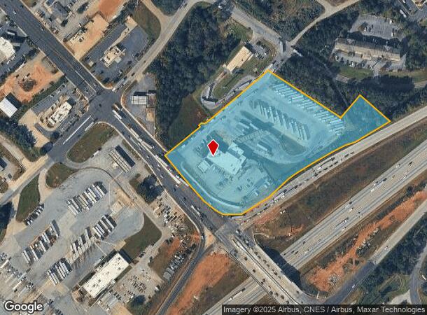 1405 E Main St, Duncan, SC Parcel Map