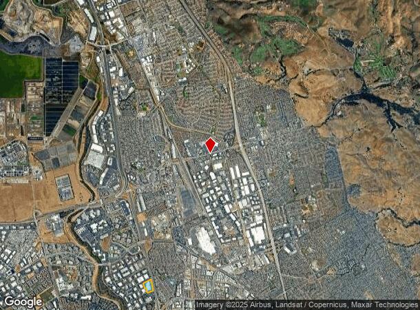  481 Cottonwood Dr, Milpitas, CA Parcel Map