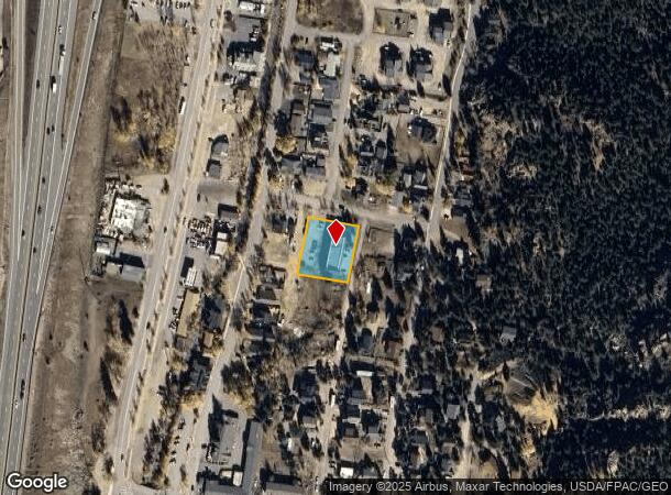  1399 Griffith St, Georgetown, CO Parcel Map