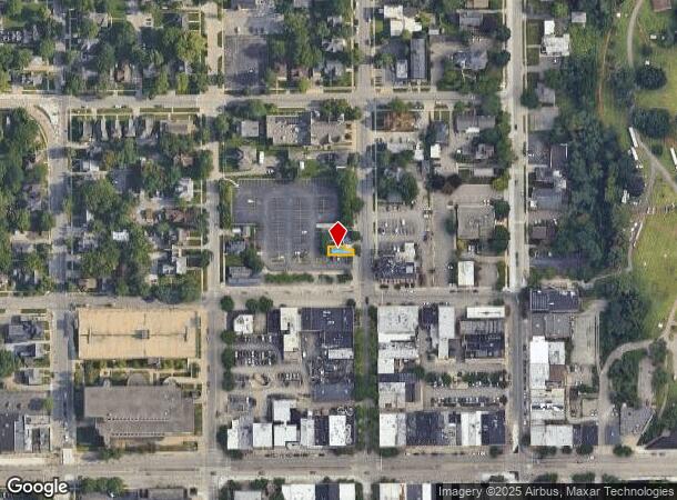  121 N Washington St, Ypsilanti, MI Parcel Map