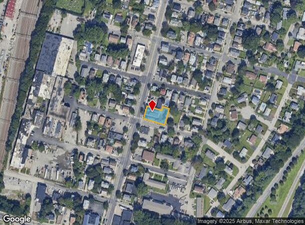  1218 Elmwood Ave, Providence, RI Parcel Map
