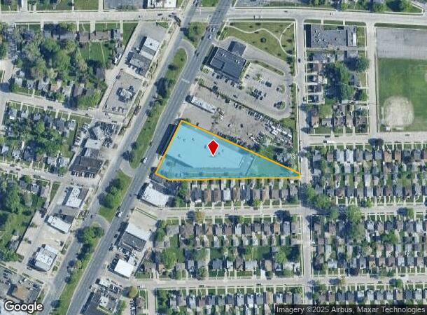 21500 Gratiot Ave, Eastpointe, MI Parcel Map