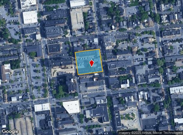  322 N Queen St, Lancaster, PA Parcel Map