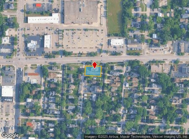 849 N Ellsworth St, Naperville, IL Parcel Map