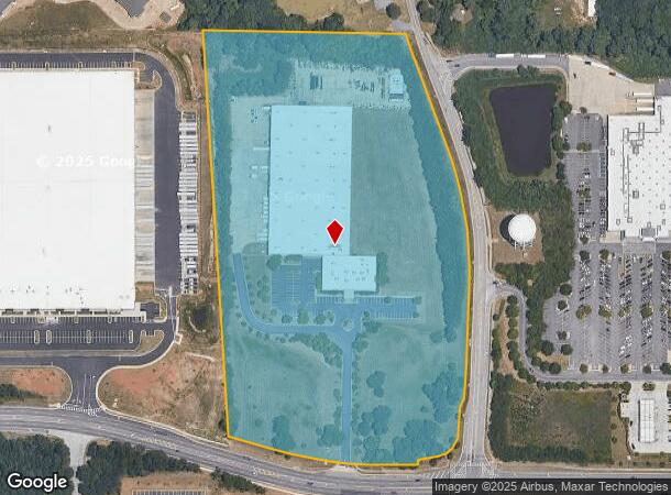  2832 Anvil Block Rd, Ellenwood, GA Parcel Map