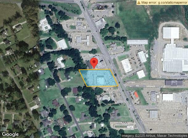  2335 N Parkerson Ave, Crowley, LA Parcel Map