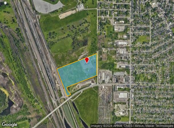  100 Rittling Blvd, Buffalo, NY Parcel Map