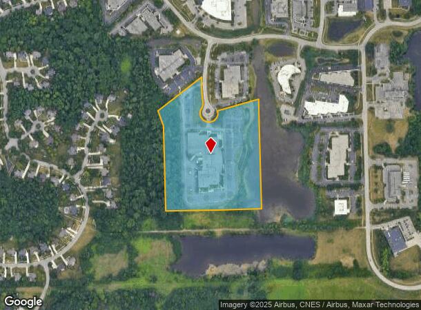  5430 Data Ct, Ann Arbor, MI Parcel Map