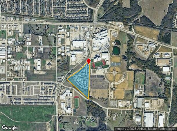 600 Woodbridge Pky, Wylie, TX Parcel Map
