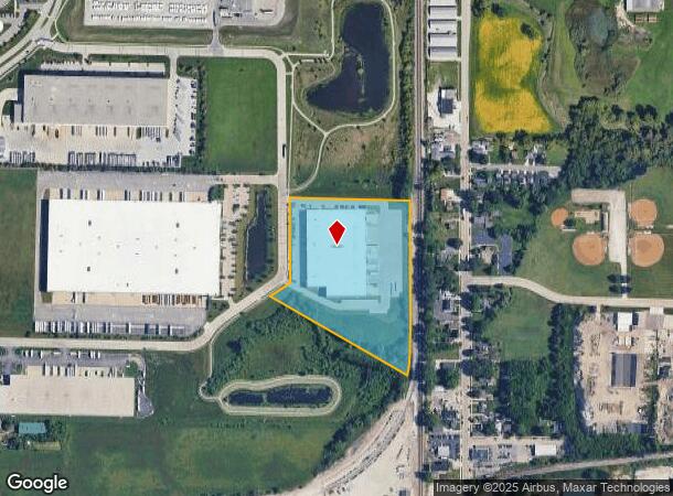 2525 Enterprise Dr, Sturtevant, WI Parcel Map