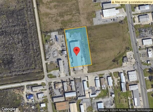  118 W Woodlawn Ranch Rd, Houma, LA Parcel Map