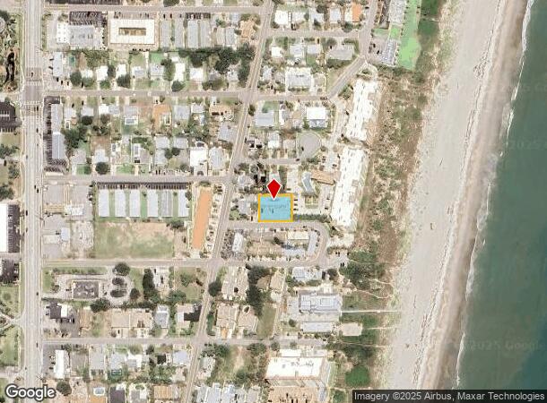 300 Azure Ln S, Cocoa Beach, FL Parcel Map