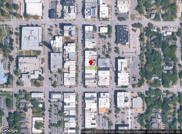 732 Massachusetts St, Lawrence, KS Parcel Map