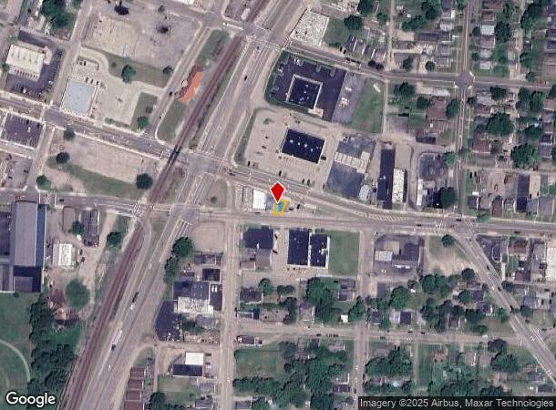  1914 Central Ave, Middletown, OH Parcel Map