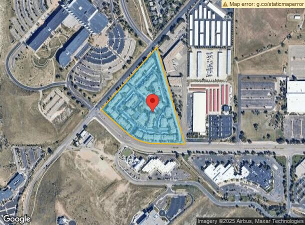  4505 N Spring Canyon Hts, Colorado Springs, CO Parcel Map