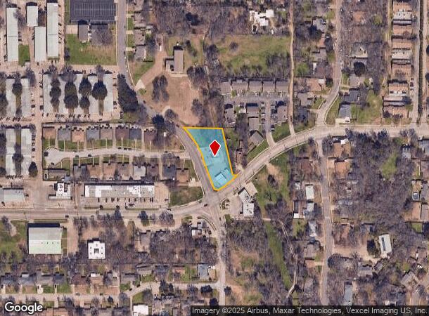 1605 E Grauwyler Rd, Irving, TX Parcel Map