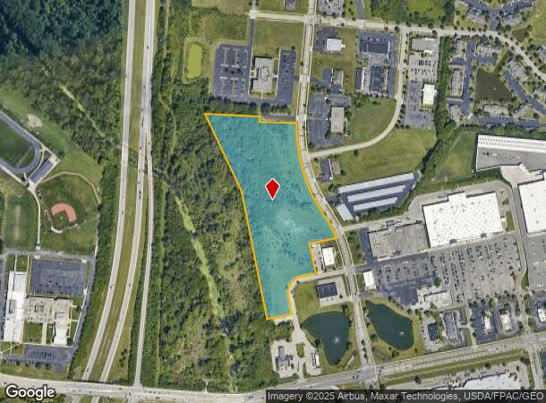  Commerce Center Blvd, Fairborn, OH Parcel Map