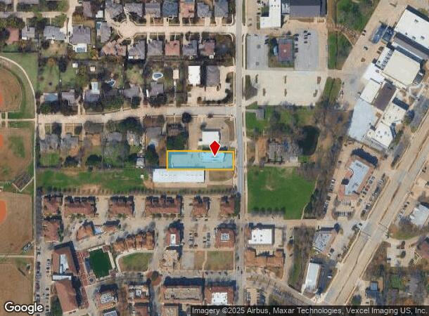  5300 Pleasant Run Rd, Colleyville, TX Parcel Map