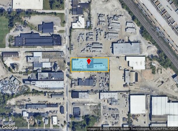  5461 Dunham Rd, Maple Heights, OH Parcel Map