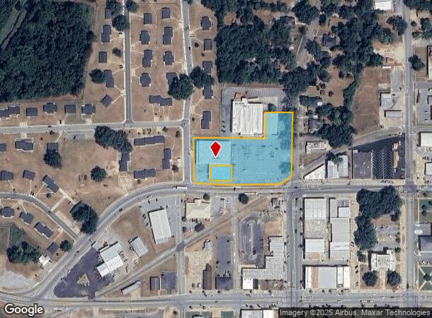 60 N Scott St, Camilla, GA Parcel Map