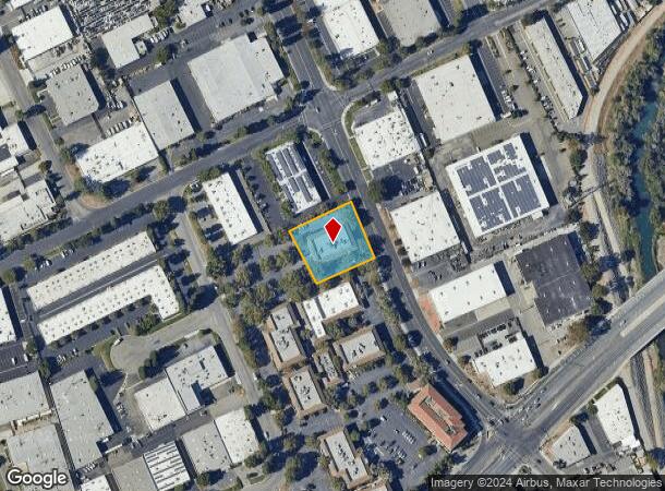  3180 De La Cruz Blvd, Santa Clara, CA Parcel Map