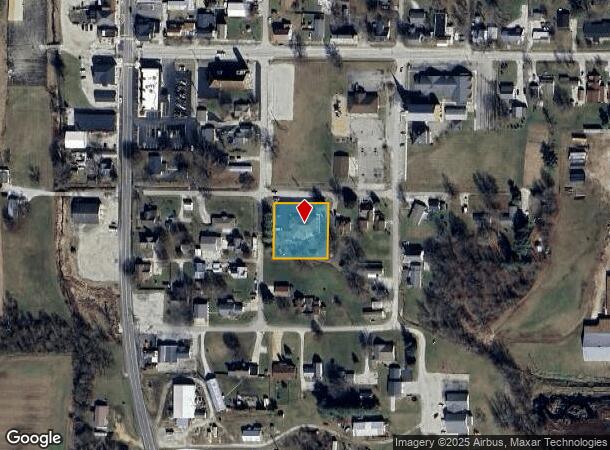 3701 W Jackson St, Napoleon, IN Parcel Map