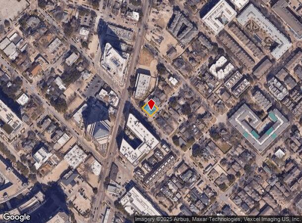  2601 Hibernia St, Dallas, TX Parcel Map