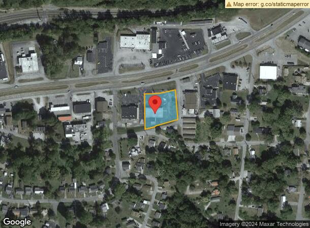  1031 S Roane St, Harriman, TN Parcel Map