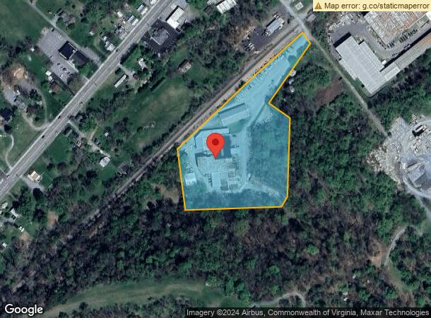  110 Boone Dr, Troutville, VA Parcel Map