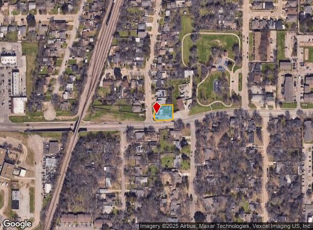 501 E Grauwyler Rd, Irving, TX Parcel Map