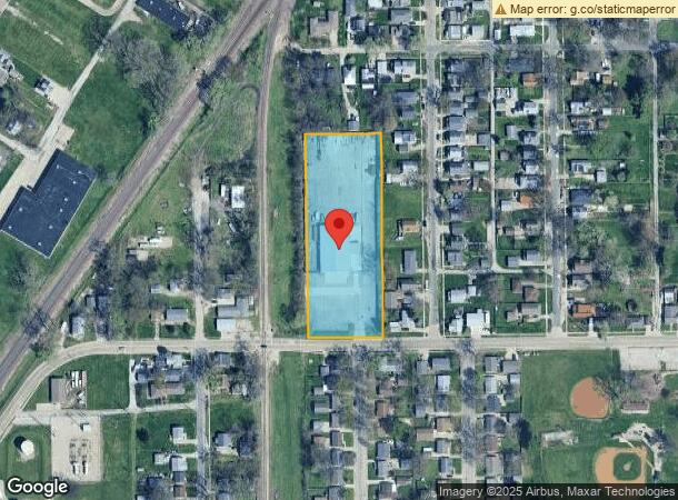  1501 Griffiths Ave, Springfield, IL Parcel Map