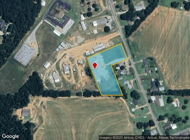  2282 S Brannon Stand Rd, Dothan, AL Parcel Map