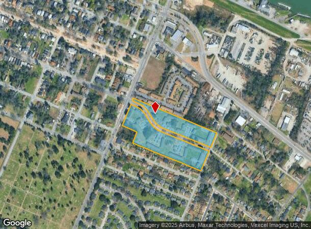 201 E Telfair St, Augusta, GA Parcel Map