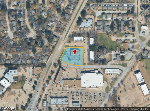  3939 Sw Green Oaks Blvd, Arlington, TX Parcel Map